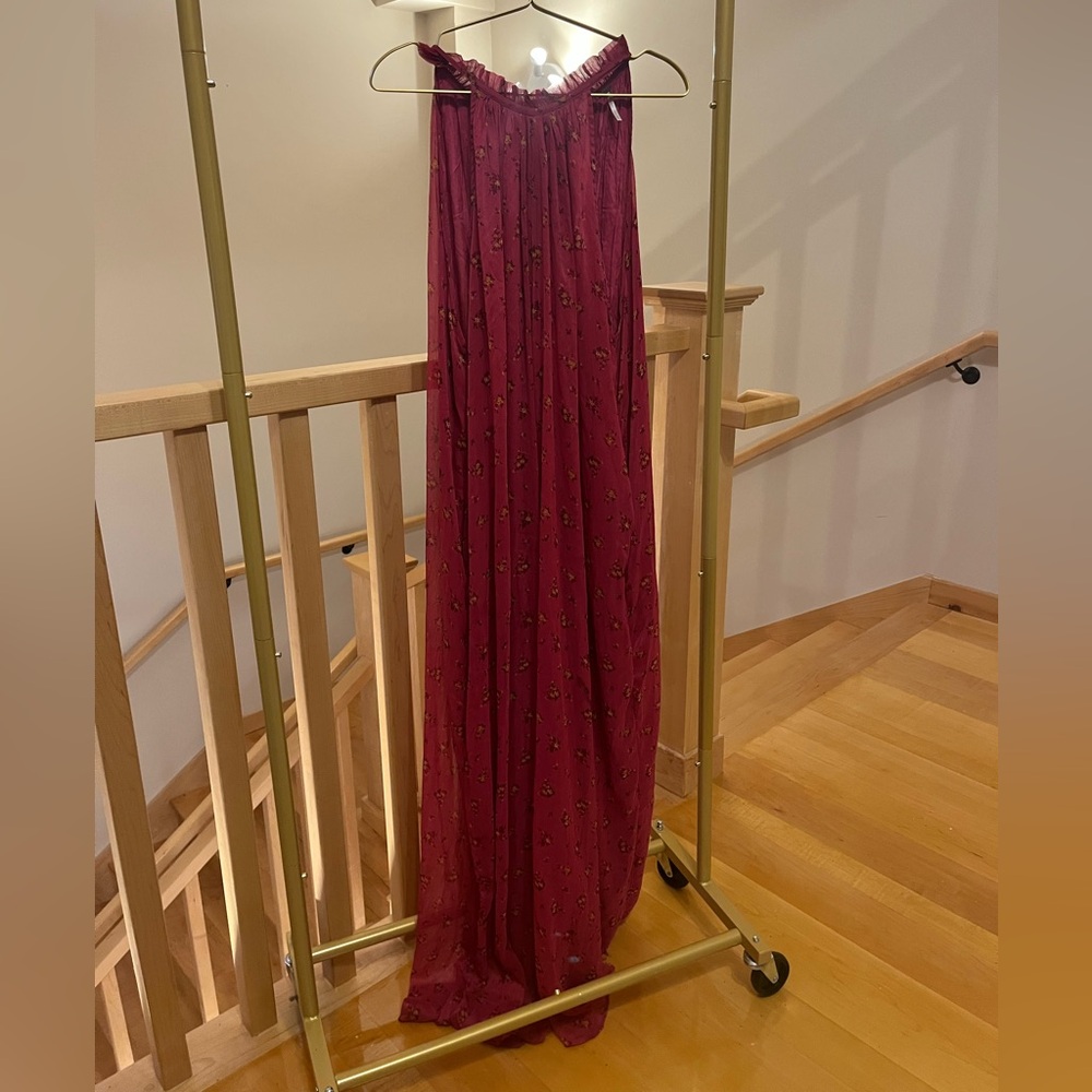 Free People Elegant Maxi Jumpsuit
